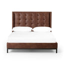 Luxe Haven Newhall Bed - 55 - Queen Vintage Tobacco