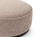 Aveline Large Round Ottoman - Barrow Taupe