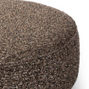 Aveline Large Round Ottoman - Ivan Granite