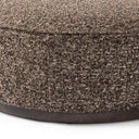 Aveline Large Round Ottoman - Ivan Granite