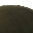 Verity Large Round Ottoman - Surrey Olive