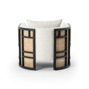 Elysian June Chair - Brushed Ebony Thames Cream