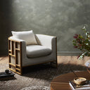 Elysian June Chair - Natural Oak Thames Cream
