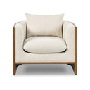 Elysian June Chair - Natural Oak Thames Cream