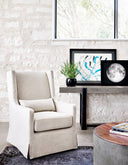 Elysian Swivel Wing Chair - Default Title