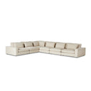Aveline Bloor 6-Piece Sectional - Clairmont Ivory