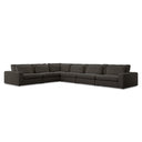 Aveline Bloor 6-Piece Sectional - Landale Charcoal