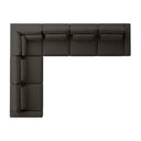 Aveline Bloor 6-Piece Sectional - Landale Charcoal