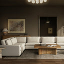 Aveline Bloor 6-Piece Sectional - Crypton Nomad Snow