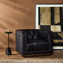 Solstice Swivel Chair - Heirloom Black