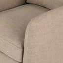 Arista Banks Slipcover Swivel Chair - Alcala Taupe
