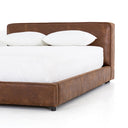 Luxe Haven Aidan Bed - Queen Vintage Tobacco