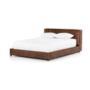 Luxe Haven Aidan Bed - Queen Vintage Tobacco
