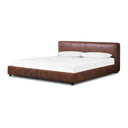 Luxe Haven Aidan Bed - King Vintage Tobacco