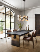 Luxe Haven Alice Dining Chair - Sonoma Chestnut