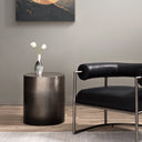 Aveline Cameron End Table - Ombre Pewter