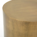 Aveline Cameron End Table - Ombre Antique Brass