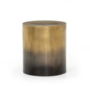 Aveline Cameron End Table - Ombre Antique Brass