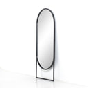 Refined Dawson Floor Mirror - Matte Black