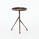 Crest Accent Table - Antique Rust