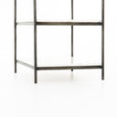 Solara Felix Nightstand - Hammered Grey