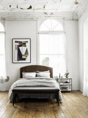 Aurelia Nightstand - Hammered Grey