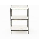 Aurelia Nightstand - Hammered Grey