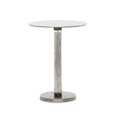 Aveline End Table - Raw Antique Nickel