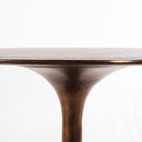 Aveline Tulip Side Table - Antique Rust