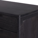 Caelum Tall Dresser - Black Wash W Black Cane