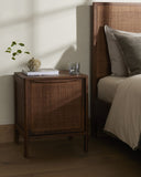 Vista Nightstand - Left Brown Wash