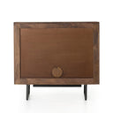 Seraphine Carmel Small Cabinet - Brown Wash