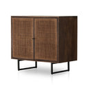 Seraphine Carmel Small Cabinet - Brown Wash