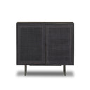 Seraphine Carmel Small Cabinet - Black Wash