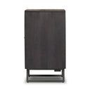 Seraphine Carmel Small Cabinet - Black Wash