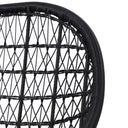 Solara Outdoor Woven Dining Chair - Smoke Black None