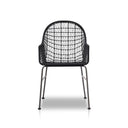 Solara Outdoor Woven Dining Chair - Smoke Black None