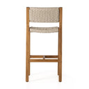 Verity Outdoor Bar Counter Stool - Bar Stool Natural Teak
