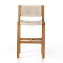 Verity Outdoor Bar Counter Stool - Counter Stool Natural Teak