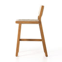 Verity Outdoor Bar Counter Stool - Counter Stool Natural Teak