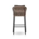 Verano Outdoor Bar Counter Stool - Bar Stool Ellor Brown