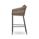 Verano Outdoor Bar Counter Stool - Bar Stool Ellor Brown