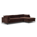 Vespera Grammercy 2-Piece Chaise Sectional - Right Chaise Surrey Cocoa