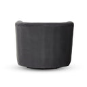 Elysian Swivel Chair - Crypton Henry Charcoal