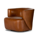 Seraphina Mila Swivel Chair - Riviera Cognac