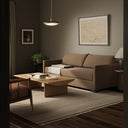 Solstice Wickham Sleeper Sofa - Queen Crypton Nomad Mushroom