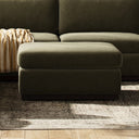Aveline Colt Sectional Ottoman - Surrey Olive