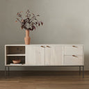 Verity Trey Media Console - Dove Poplar