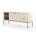 Arista Trey Media Console - Dove Poplar