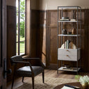 Aurelia Trey Bookshelf - Dove Poplar